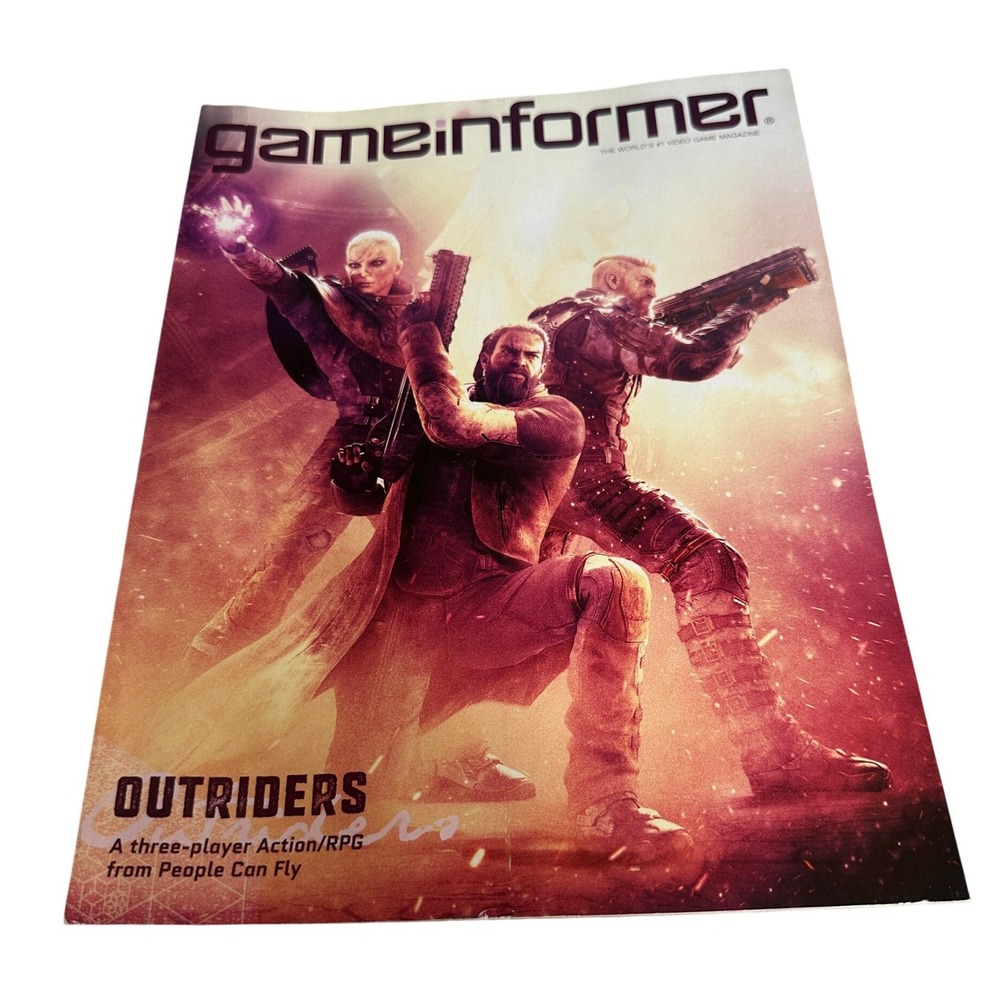 Game Informer Magazine Issue #323 Outriders Cover English